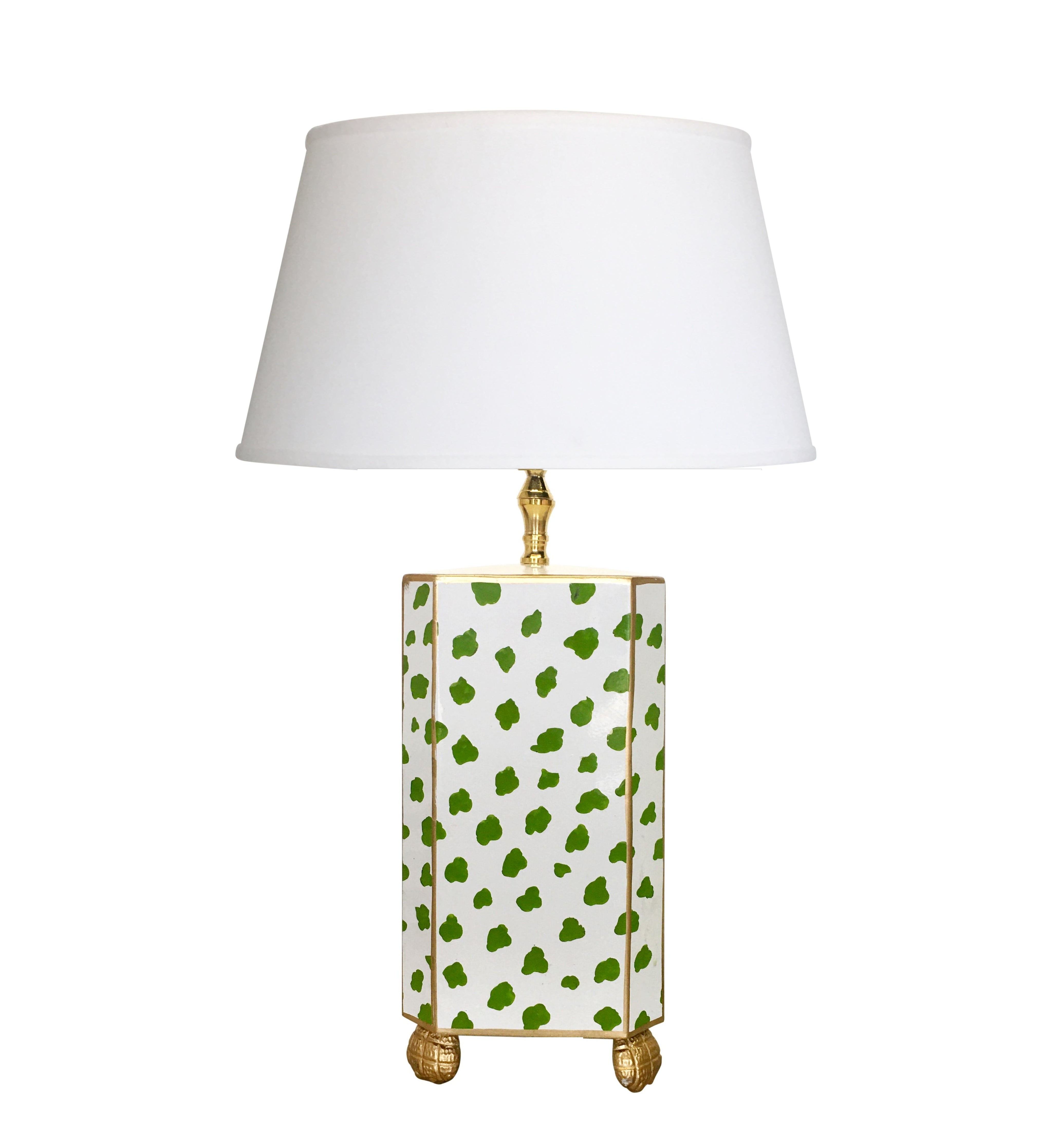 Green Fleck Lamp
