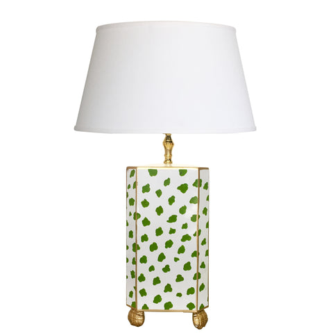 Green Fleck Lamp