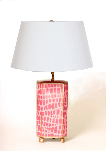 Pink Croc Lamp