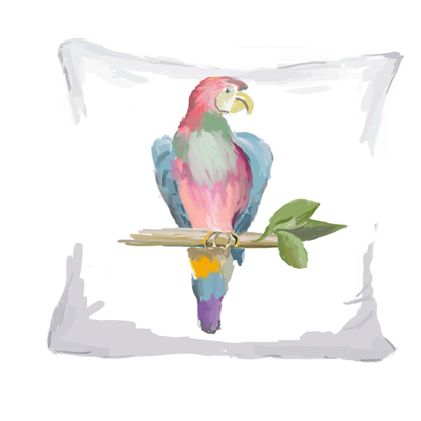 Parrot Pillow in Multi