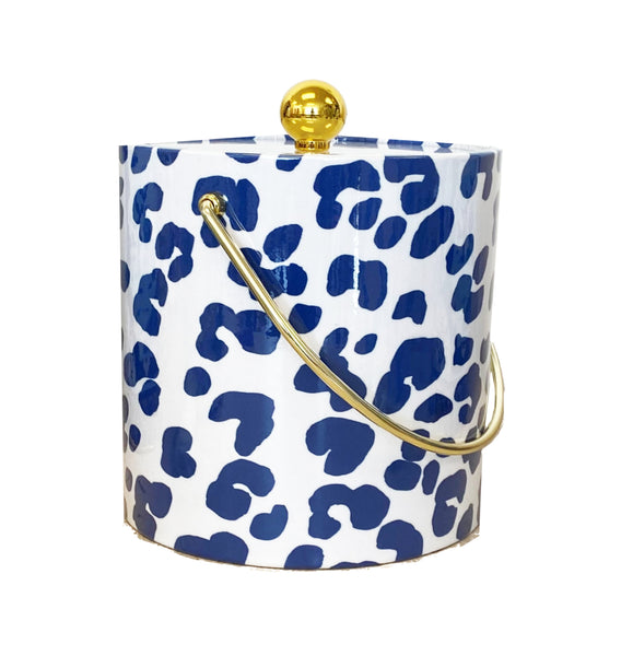 Navy Ocelot Ice Bucket