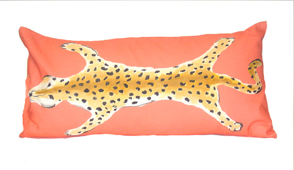 Leopard Lumbar in Orange