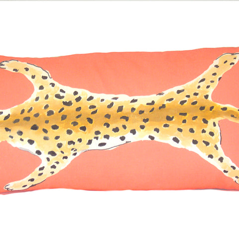Leopard Lumbar in Orange