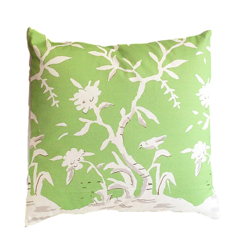 Cliveden in Green 22" Pillow