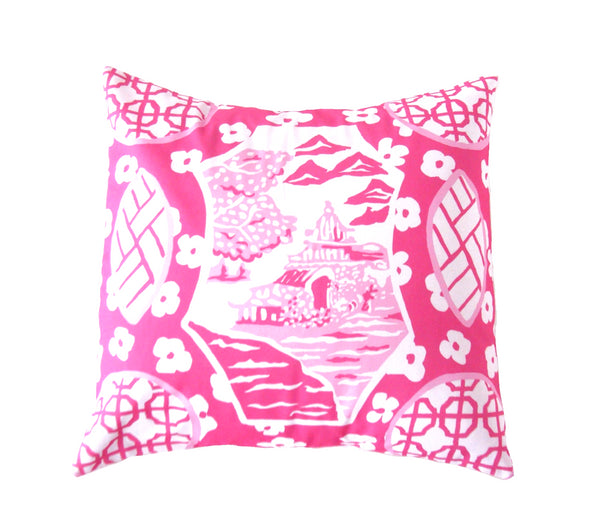 Canton in Pink 22" Pillow