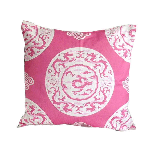 Pink Dragon 22" Pillow