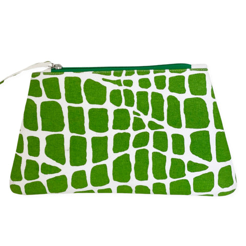 Green Croc Travel Bag