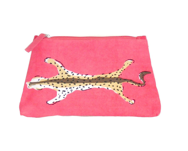 Pink Leopard Travel Bag