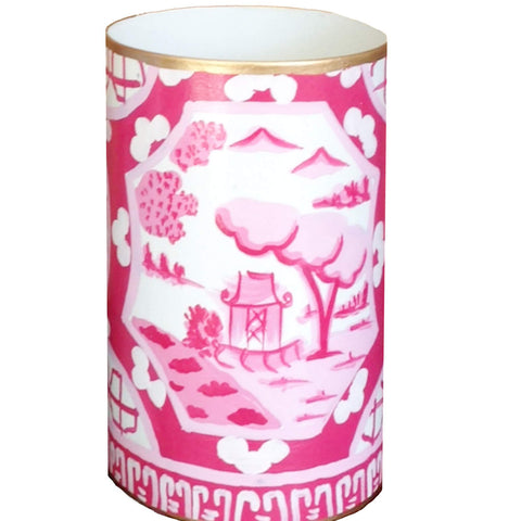Canton in Pink Pen Cup by Dana Gibson