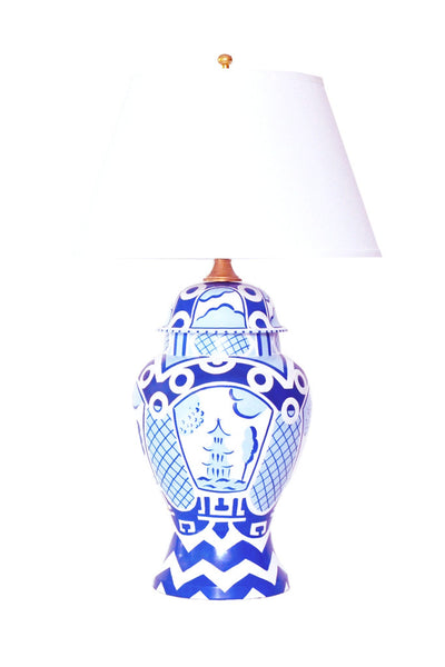 Summer Palace Lamp in Blue