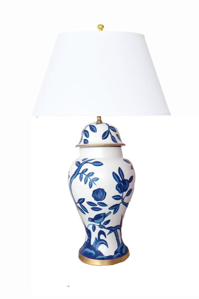 Cliveden Lamp in Blue
