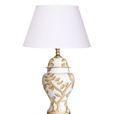 Cliveden Lamp in Taupe