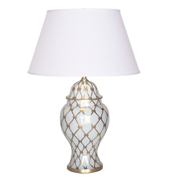 French Twist in Gold Table Lamp